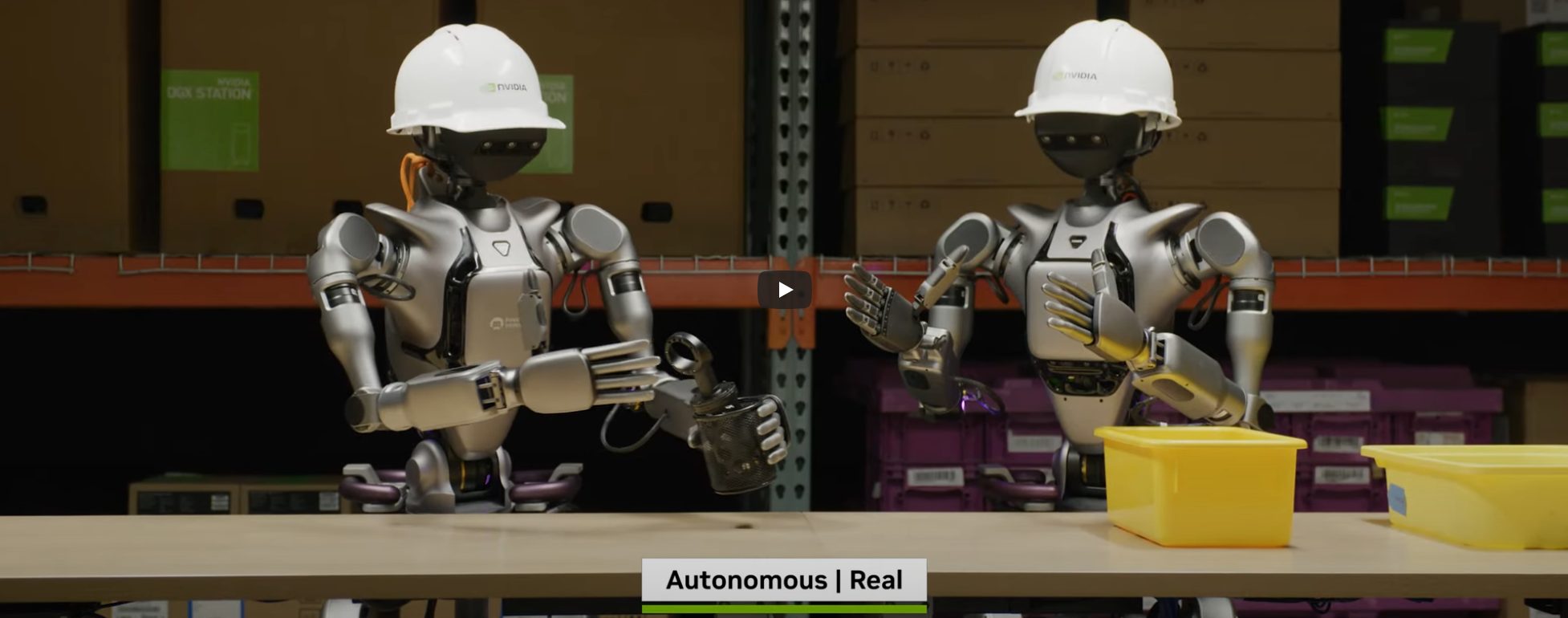 Nvidia เปิดตัว Groot N1: โมเดลพื้นฐานสำหรับหุ่นยนต์ฮิวแมนนอยด์